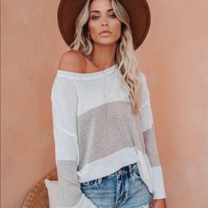Wide Sleeve Sweater
